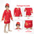 Kaku Fancy Dresses Air Hostress,Our Helper Costume For Kids School Annual function/Theme Party/Competition