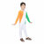 Kaku Fancy Dresses  Tri Color Track Suit For Kids