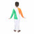 Kaku Fancy Dresses  Tri Color Track Suit For Kids