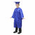 Kaku Fancy Dresses Graduation Gown Blue for Degree Convocation/Annual Function/Competition/Stage Shows Dress