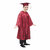 Kaku Fancy Dresses Graduation Gown Maroon for Degree Convocation/Annual Function/Competition/Stage Shows Dress