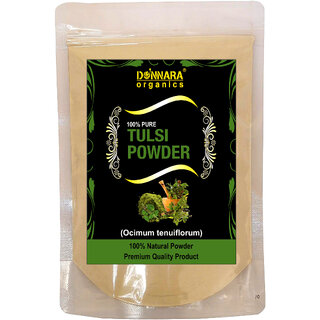 Donnara Organics 100% Natural Tulsi Leaf Powder(150 gms)