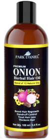 Park Daniel ONION Herbal Hair oil - For Hair Regrowth and Anti Hair Fall(100 ml)