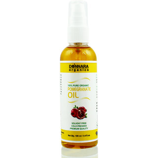 Donnara Organics Premium Pomegranate oil- 100% Pure & Natural(100 ml)