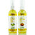 Donnara Organics 100% Pure Olive oil and Wheatgerm oil Combo of 2 Bottles of 100 ml(200 ml)