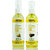 Donnara Organics 100% Pure Castor oil and Sweet Almond oil Combo of 2 Bottles of 100 ml(200 ml)