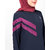 SILK ROUTE London Double Stripe Navy Casual Jilbab For Women Height of 5'2 inches, Jilbab Length is 54 inches