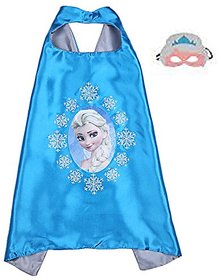 Kaku Fancy Dresses Fairy Tale Character Elsa Robe/California Costume/Halloween Costume -Blue, Free Size, for Boys.