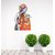 Decor Villa Radha Krishna Wall Sticker  Decal (PVC Vinyl,Size -58 cm x 38 cm)