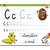 alphabet Cc learning chart |Kids Room Posters| |Sticker Paper Poster, 12x18 Inch