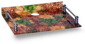 HFK Tiktronix Floral design Set Top Box Stand with 2 screw free,