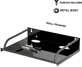 HFK Mattle Black Set Top Box stand With 2Screw free,