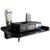 HFK Black Set Top Box stand With 2 Remote Holder And 2Screw frees