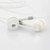 Super Bass Quality Wired Earphones with Mic for all Mobile (White Color)