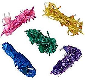 HFK 15 mtr. Pack of 2 Diwali Rise Light Jhalar Assorted colors