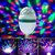 HFK Diwali Colourful Laser Light Disco Party Bulb 360 Rotate For Diwali,