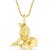CEYLONMINE- Krishna Pendant Gold Plated Designer Locket For Unisex