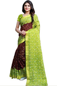 Svb SareeMUlticolour Bandhni print saree With Blouse