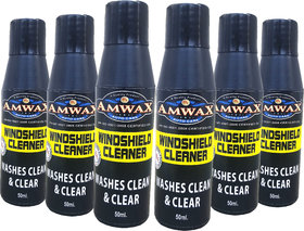 AMWAX WINDSHIELD CLEANER 50 ML(6 PCS.)