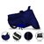 Intenzo Premium  Full Blue  Two Wheeler Cover for  TVS Wego