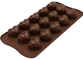 Heart shaped chocolate mould of Silicone