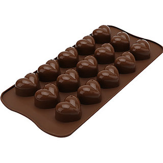Heart shaped chocolate mould of Silicone