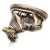 Ashtadhatu Nandi Gold Plated Murti
