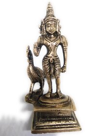Ashtadhatu Karthikeya ji Gold Plated Idol.