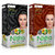 Nisha Combo Pack Creme Hair Color Natural black   Copper Red (60gm + 60ml + 18ml Nisha Conditioner)