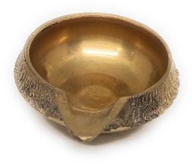 Kuber Jot Diya Gold Plated (Medium)