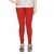 Sant Heartland Pure Cotton Churridar Legging-COLOR- ( Parry- Red) Pack of 1 Free Size