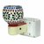 JonPrix Ceramic Dhoop Dani Kapoor Dhup Electric Aroma Burner for Led Electrical 3 Pin Diffuse Incense Fragrance Holder