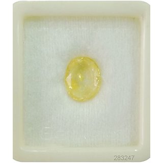 9.00 ratti natural yellow sapphire certified stone pukhraj gemstone by Ceylonmine