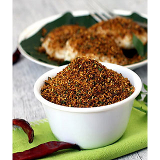 Nalla Karam Podi as side for break fast (Home Made Andhra)