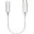 USB Type C to 3.5mm Stereo Audio Headphone Jack Cable Adapter Converter Headphone Adapter  (Compatible with Mobile, Lapt