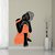 EJA Art Combo of 4 Wall Sticker Sleeping Buddha-(110 X 60 Cms)|Royal Ganesh-(50 X 45 Cms)|Shiv Parwati-(60 X 39 Cms)|Sunrise-(60 X 90 Cms)-Matrial Vinyl