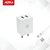 ARU AR-304 3.4Amp Dual Port Fast Charger With Charging  sync USB Cable- White
