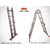 PRIME AMAZE 16ft. MULTIPURPOSE ALUMINIUM LADDER