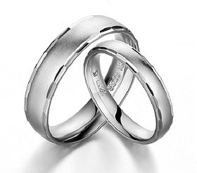 challa couple ring pure silver ring for men  women by Ceylonmine