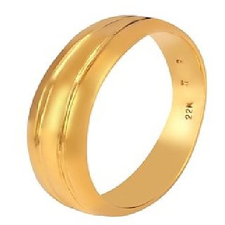 gold plated challa ring natural challa ring for unisex by Ceylonmine