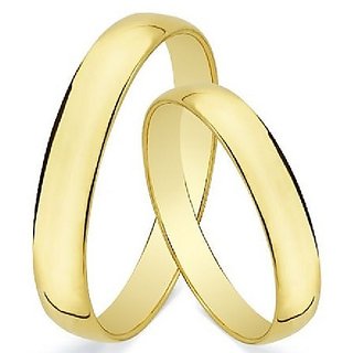 couple challa ring gold plated ring natural challa ring for men & women by Ceylonmine