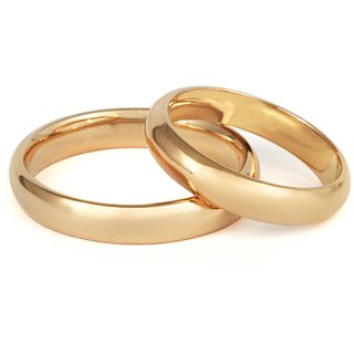 challa couple ring gold plated ring for men  women by Ceylonmine