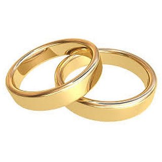 couple challa ring gold plated ring natural challa ring for unisex by Ceylonmine