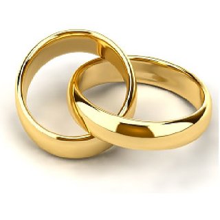 couple challa ring gold plated ring natural challa ring for men & women by Ceylonmine