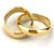 couple challa ring gold plated ring natural challa ring for men & women by Ceylonmine