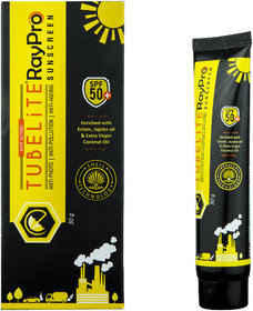 TUBELiTE RayPro Suncreen - Anti Photo/Anti Pollution/Anti Ageing (30gms)