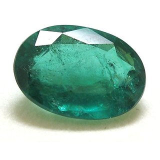 Natural  Emerald Stone 7.5 Ratti Precious Panna  Gemstone Certified  Unheated Panna Gemstone For Unisex By CEYLONMINE