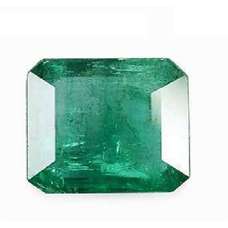 Certified  4.5 Ratti Natural Green Emerald/Panna Loose Gemstone GIA Colambian Emerald  For Unisex By CEYLONMINE