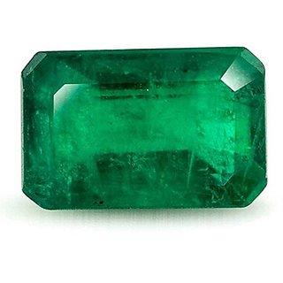 Ceylonmine- Certified Green Emerald Gemstone 7.25 Ratti Unheated