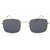 Adam Jones Black Uv Protected Squar Sunglasses For Men